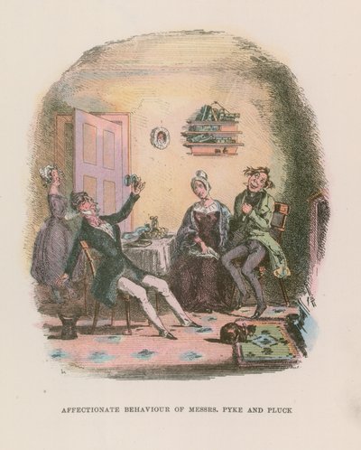 Illustration for Nicholas Nickleby by Hablot Knight Browne